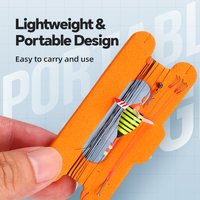 WEIHE 1pcs Rotating Small Object Floating Fishing Set Fishing Hook Line Set Floating