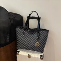 Vintage Ladies Tote Bag Large Capacity Fashion Elegant Handbag Classic Underarm Bag Women's Shopping Bag