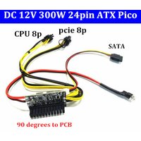 Upgrade 300W DC 12V input 24Pin Pico ATX Switch pcio PSU Auto Mini ITX High Power Supply Module ITX