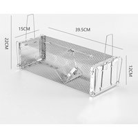 Large Rats Rat Cage Live Humane Cage Trap Metal Iron Cage Household Indoor Automatic Rodent Traps To Drive To Catch