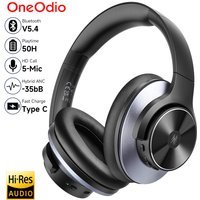 Oneodio A10 Bluetooth 5.4 Headphones Hybrid Active Noise Cancelling With Hi-Res Audio Over Ear Wireless Headset ANC With 5-Mic image 4