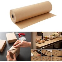 30 M Brown Kraft Wrapping Paper for The Wedding Party Gift Packaging Arts and Crafts Materials Vintage Craft Paper