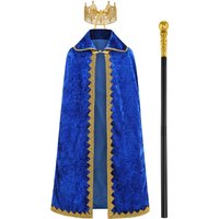 Carnival Fiesta Cosplay Niño Birthday Party King Robe Cape Christmas Halloween Carnival Toddler Prince Costumes Princes Cloak