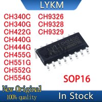 10/PCS New CH340C CH340G CH422G CH440G CH444G CH455G CH552G CH554G CH9326 CH9328 CH9329 SOP16 USB to serial chip In Stock