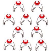 Swing Top Glass Bottle Caps Flip Beer Bottle Swing Cap For Grolsch Style Beer Bottle Beer,Soda Bottles,Homebrewing 10Pcs