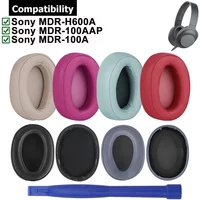 Replacement Earpads Ear Pads Cushion Cover Repair Parts for Sony MDR-100A MDR-100AAP MDR-H600A MDR 100A 100AAP H600A Headphones