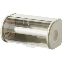Bathroom Paper Towel Organizer Large Roll Wall Mount Holder With Clear Dustproof Cover Modern Tissue Dispenser Storage