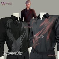 Sylus Cosplay Game Love And Deepspace Costume S-XL White/Red Shirts Uniform Unisex Outfit Halloween Anime Party Suit