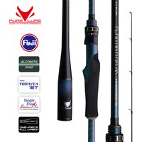 PURELURE LUBINA Spinning Rod For Bass High Carbon Long Throwing Fishing Rod In FUJI Accessories, Plus Spinning Reel