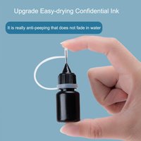 5ml Privacy Stamp Ink Rolling Identity Theft Guard Stamp Refill Ink Roller ink clear printing For Identity Protection Stamp