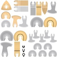 10/4pcs Diamond Oscillating Multitool Blade Quick Change Carbide Grinding Blades for Wood Plastic Polish Cement Grit Saw Blade