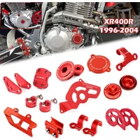 For Honda XR400R 1996-2004 Dirt Bike Accessories Bodywork Frame Fairing Plug Cap Cover Crankcase Chain Sprocket Guard Hose Clamp