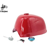 AliExpress Z50 Gas Fule Tank 8L Motorcycle colour Steel Gas Fuel Tank For HONDA Mini Trail Z50 Monkey Bike 50cc