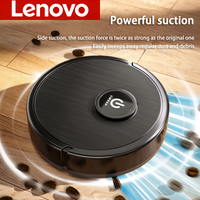 Lenovo 3-in-1 Intelligent Robot Vacuum Cleaner 6000Pa Strong Suction Sweep Mop Charge USB Laser Navigation Pet Hair Hard Floor