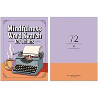 Adult Mindfulness Word Search Puzzle Book - Focus Training Stress Relief Relaxation Activity with Guidance Handbook