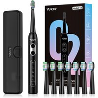 Yunchi Sonic Electric Toothbrush C2 Rechargeable Long Battery Life 2Min Timer Adult Automatic Tooth Brush IPX8 Waterproof