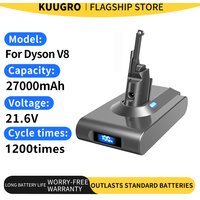 15000mAh Battery V7 V8 Vacuum Cleaner Rechargeable Battery for Dyson Series Spare Batterie