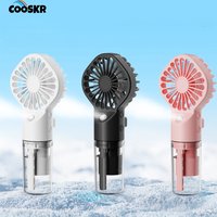 Mini Water Mist Fan Portable Handheld Humidifier Fan with Spray Rechargeable 4 Wind Speed Outdoor Travel Personal Hand Spray Fan