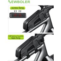 AliExpress NEWBOLER Gravel Bike Bag Bike Top Tube Bag With Screws Waterproof TPU Cycling Frame Bag For Road MTB Gravel Bike