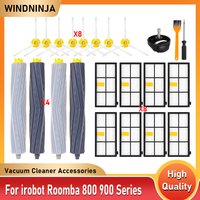 For iRobot Roomba 800 900 Series 860 870 880 890 940 960 966 980 Vacuum Cleaner Roller Brush Wheel Side Brush Hepa Filter Part
