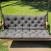 2-3 Seat Solid Core Cushion Soft Comfortable Patio Rocking Chair Recliner Back Cushion Bed Mattress Pad Seat Replacement Cojines