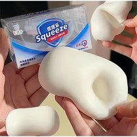 Healing Soap Ball Crunchy Squishy Toy, High-Aesthetic Stress Relief Squeeze Ball with ASMR Sound, Fidget Toy for Adults