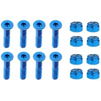 Skateboard Truck Mounting Hardware 8pcs Screws and Nuts Set for Electric Skateboard Accessories