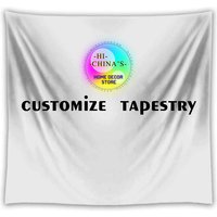 HD Tapestry Custom Mandala Hippie Home Decoration Hanging Cloth Design Boho Witchcraft Landscape Jesus Room Decor Photo Printed