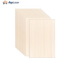 10pcs DIY Basswood Board Set Model Toys Aviation Model Layer Board Carving Handicraft Educational Plank Plywood Painting Crafts