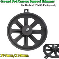 250mm/190mm Ground Pod Camera Support Skimmer With Loop Attachment For Bird and Wildlife Photography