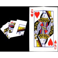 Jumbo Poker Recover Broken Stage Performance Card Restoration Puzzle Solving Broken Card Restoration Fragmente Magic Tricks