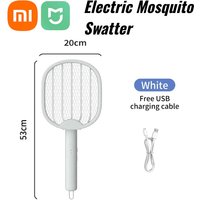 Xiaomi MIJIA Telescopic Electric Mosquito Swatter Automatic Mosquito Trap USB Charging Electronic Mosquito Killer 2026 NEW