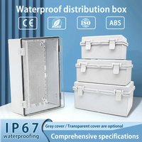 Outdoor waterproof plastic distribution box