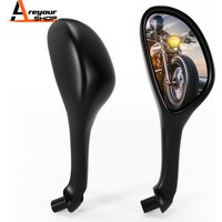 Areyourshop BLACK PAIR of REAR VIEW MIRRORS for GILERA RUNNER 50 125 180 200 FXR SP VXR NRG Power Typhoon 50 2T