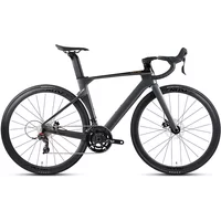 AliExpress TWITTER R10 Carbon Fiber Road Bike Hydraulic Disc Brake System R7120-24S All-in-One Racing Bicycle Whole Set T1000 Wind Breaking