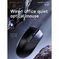 AJAZZ NJ01 Wired Mouse Ergonomic Macro Gaming Mouse for PC Laptop