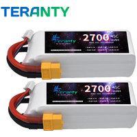 TERANTY 11.1V 2700mah 3S Lipo Battery XT60 T Deans XT30 JST RC Parts 45C For FT012 UAV Racing Boat Car Airplane Copter FPV Drone