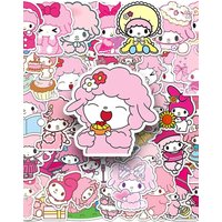 AliExpress 10/30/50pcs Cute My Sweet Piano Stickers Sanrio Anime Graffiti Decals for Motorcycle Luggage Laptop Bike Kawaii Sticker Toy Gift