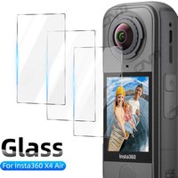 Tempered Glass Screen Protector for Insta360 X4 Air - Anti-Scratch Anti-Fingerprint HD Clear Film for Action Camera
