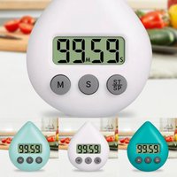 Waterproof Shower Clock Timer Splash Resistant Timer Magnetic Digital Timer Sports Visual Clock for Home Office School Shower