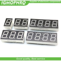 5pcs 0.56 inch Digital tube 1 Bit/2 Bit/3 Bit/4 Bit/4 Bit time Red LED display Common Cathode / Anode Digital 0.56 inch led