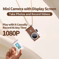 Portable Retro Digital Camera 1080P Video Recorder with 0.96" IPS Screen Compact Vintage Camera for Teens Children Gift