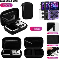 For R36S / R35S Game Console Storage Bag EVA Hard Shockproof Protective Case Carrying Bag Mini Pouch For R36S Organizer