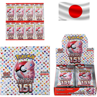 Pokemon 140pcs PTCG Game Collection Foil Card Japan Scarlet Violet 151 SV11B Black Bolt & SV11W White Flare Booster Box Japanese