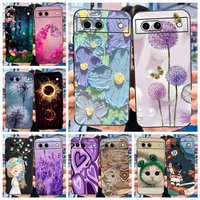 For Google Pixel 8A Case Stylish Painted Cover Soft TPU Shockproof Phone Case For Google Pixel 8 Pro Pixel8A Fundas Coque Bumper