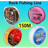 150m Rock Fishing-Line Semi-Floating Fishing Special Line 4 Colors High Quality Monofilament Nylon Lure Sea Pole Fishing Line