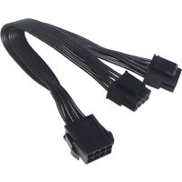 ATX 12V CPU 8 Pin Female to Dual 8 Pin Male for Motherboard CPU Power Adapter Y-Splitter 8P Extension Cable Computer Accessories