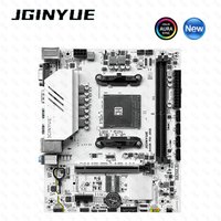 JGINYUE B450M PRO Motherboard AM4 Support Ryzen 3/5/7/9 Processors DDR4 Dual Channel Memory M.2 NVME ARGB Gaming Motherboard