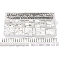ABAE-JST-XH 2.54Mm Connector Kit- Female/Female 2.54Mm 560PCS 2/3/4/5/6 Pin Housing Male Adapter Cable Plugs
