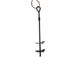 Camping Ground Nails Tent Pegs 40cm Tent Hook Heavy-Duty Ground Spikes Secure Tent Shed Hook For Trampolines Tents